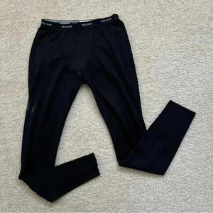 Marmot BaseLayer Tights Thermal Pants Women’s Size Large Black Ski Snowboarding